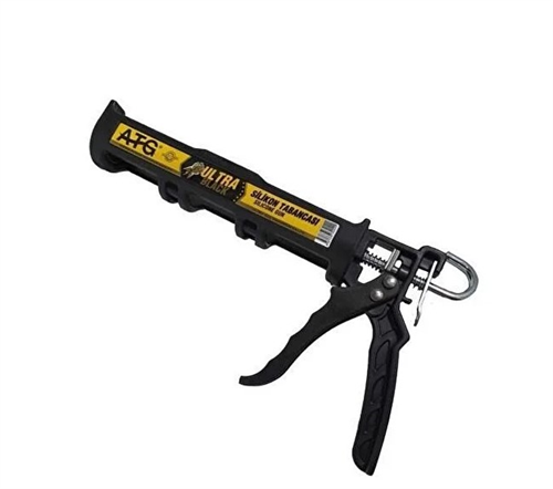 ATG KALIN PLASTİK SİLİKON TABANCASI SİYAH ( 24 AD )